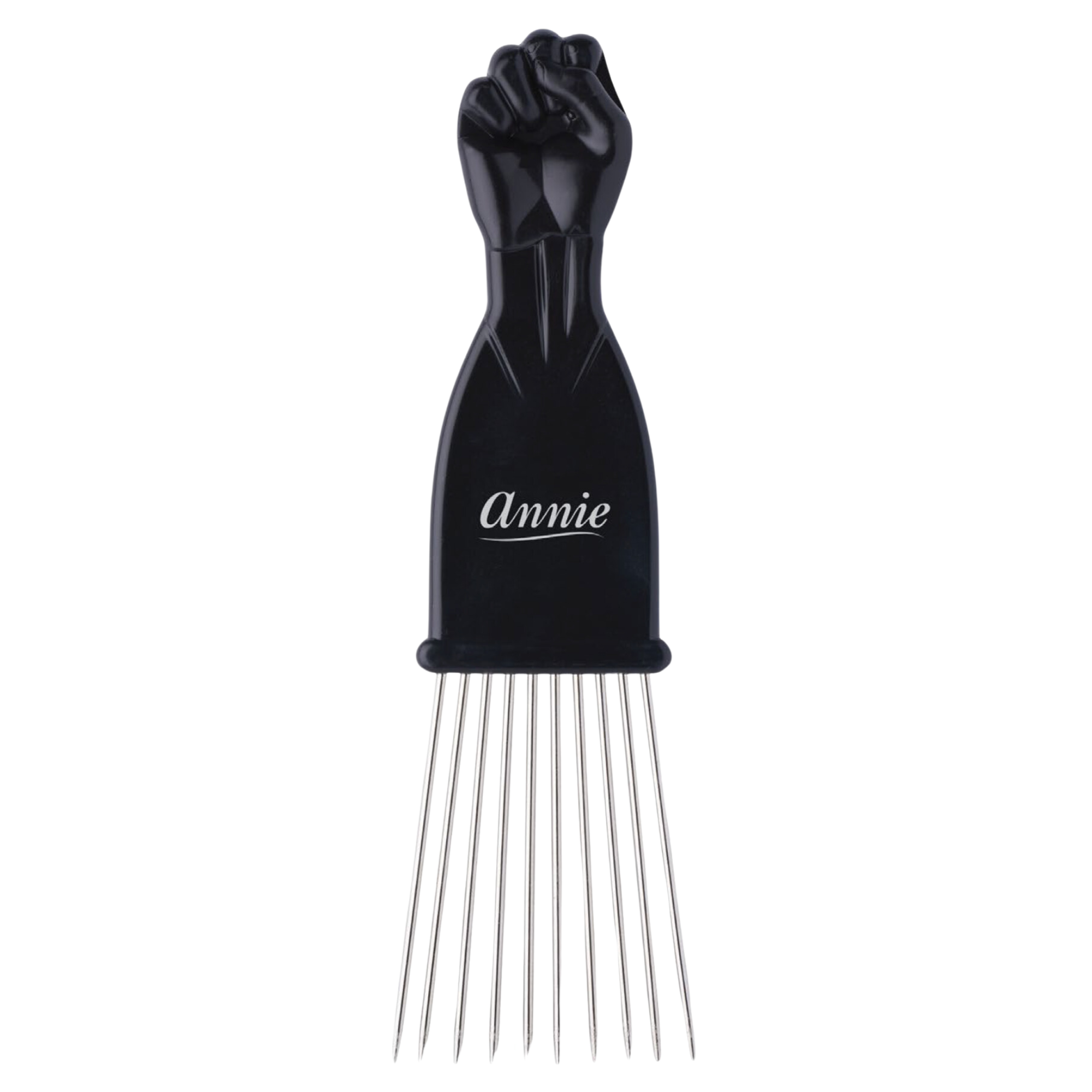 Annie Afro Styling Pik 2.5 Inch Short, 1 Count, Black