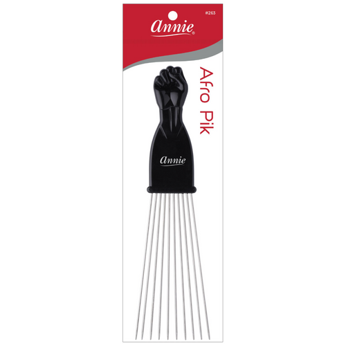 Annie Afro Styling Pik 5 Inch Long, 1 Count, Black