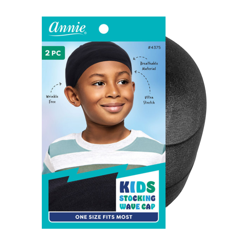 Annie Kids' Stocking Wave Cap, 2 Count, Assorted Colors