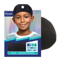 Annie Premium Kid Spandex Dome Cap, 1 Count, Black