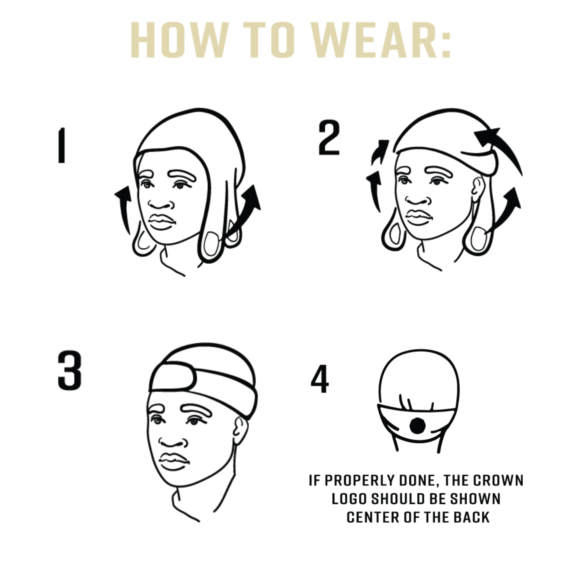 Mr. Durag Spandex Velcro Compress Wave Cap, 1 Count, Black