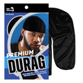 Mr. Durag Premium Durag, 1 Count, Black