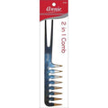 Annie 2-In-1 Comb, 1 Count, Two Tone