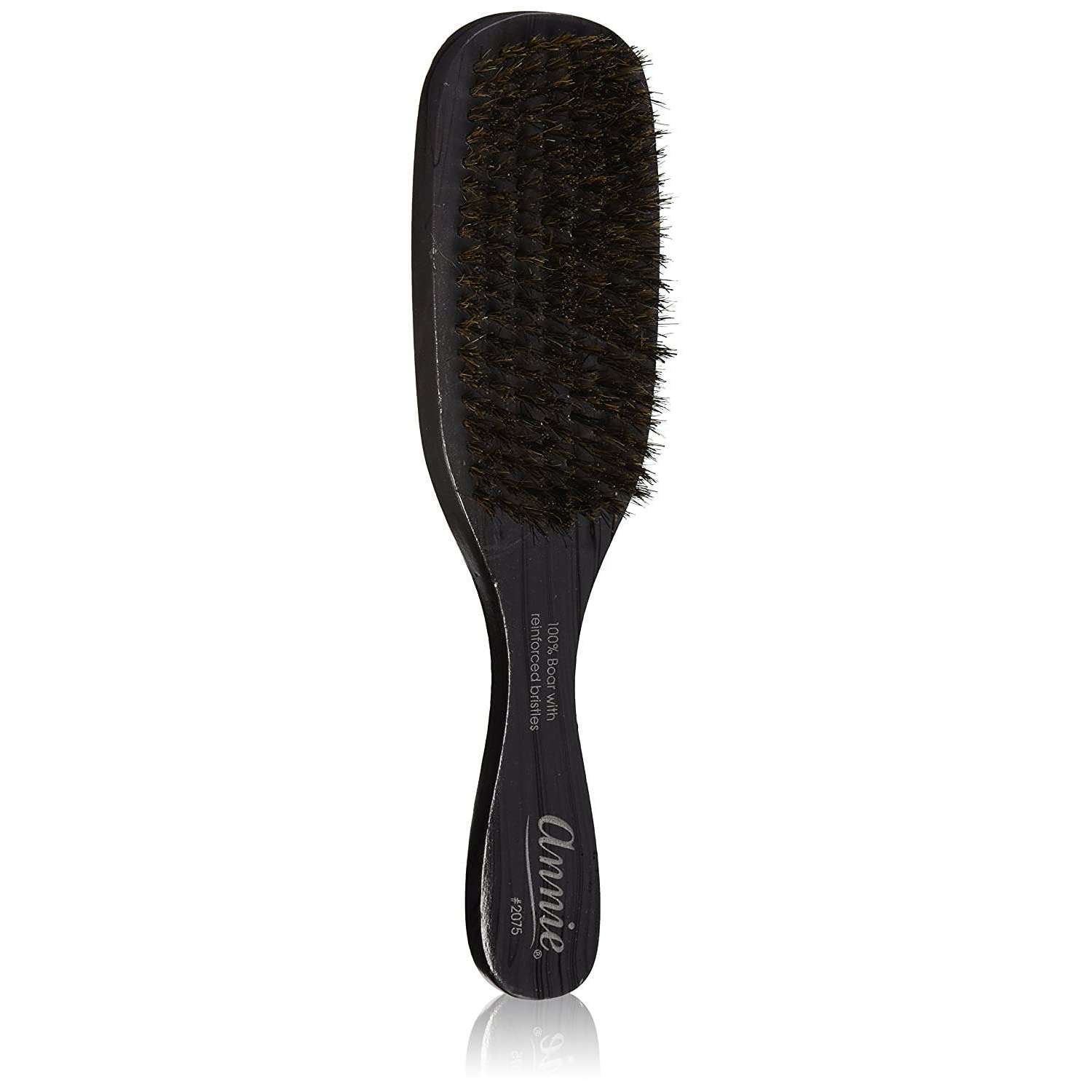 Annie Easy Style Professional Wave Brush 100 % Natural Boar Medium Bristle