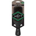 Annie Easy Style Soft Club Brush, 100% Boar Bristle, Black