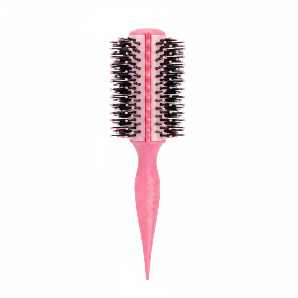 Annie Effortless Q Style & Define Brush Extra Thick Bristles, 1 Count, Assorted Colors