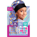Annie Premium Kid's Silky Wide Edge Braid Bonnet Dual Layer, 1 Count, Assorted
