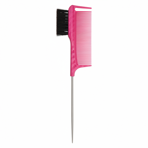 Annie All In One Carbon Edge Brush & Comb, 1 Count, Assorted Colors