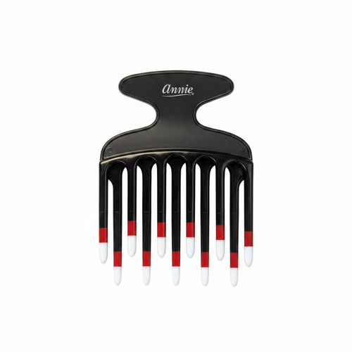 Annie Double Pik Comb Two-Tone, 1 Count, Black