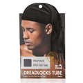 Mr. Durag Dreadlocks Tube With Strap, 1 Count, Black