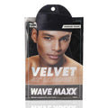 Mr. Durag Velvet Durag, 1 Count, Black
