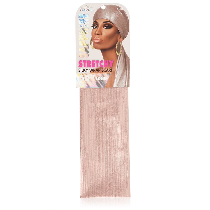 Ms. Remi Sapphire Silky Wrap Scarf 60 Inch, 1 Count, Assorted Colors